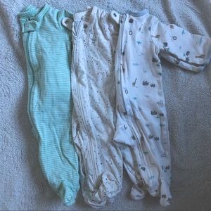 Bundle, 3 unisex sleep-n-play